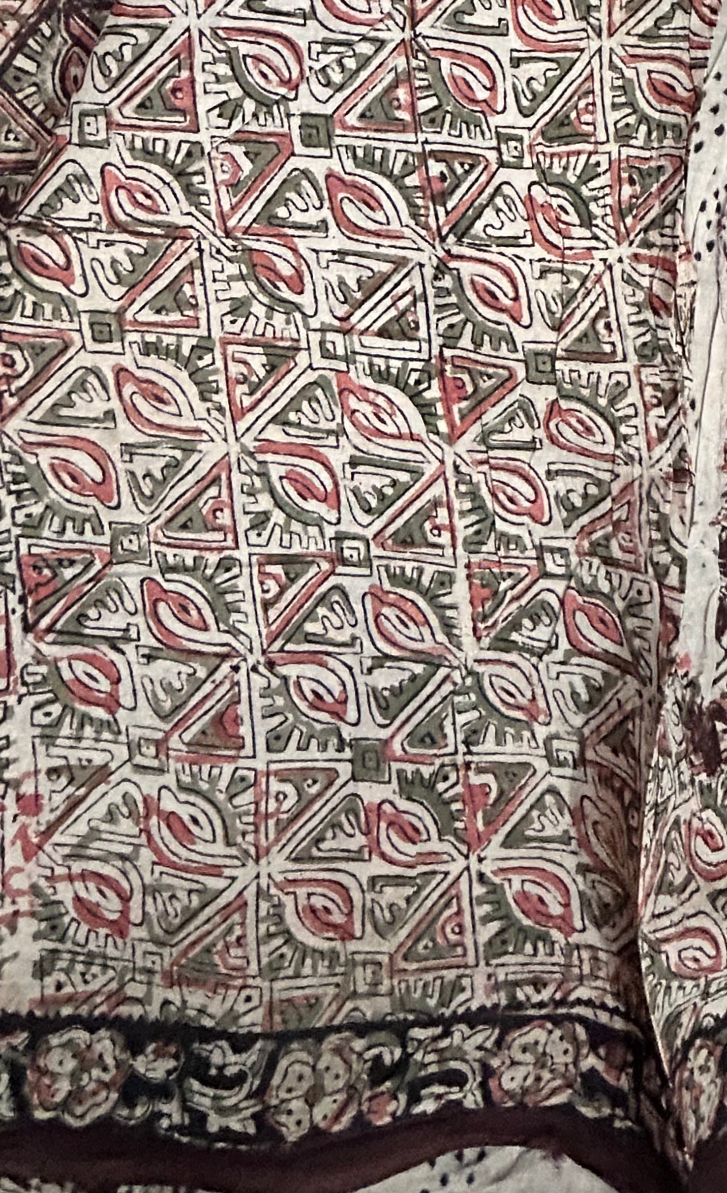 Kalamkari cotton saree 9