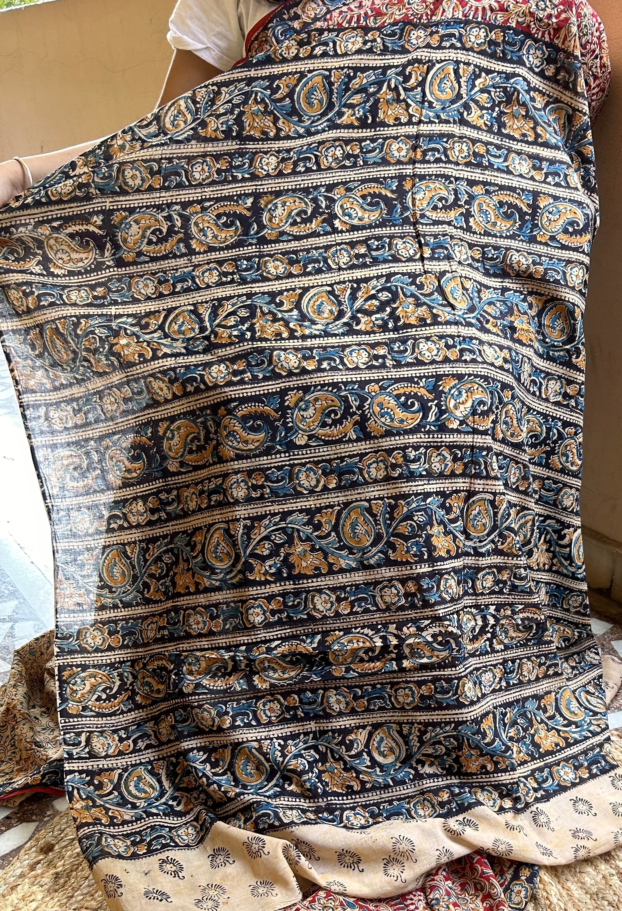 Kalamkari cotton saree 2