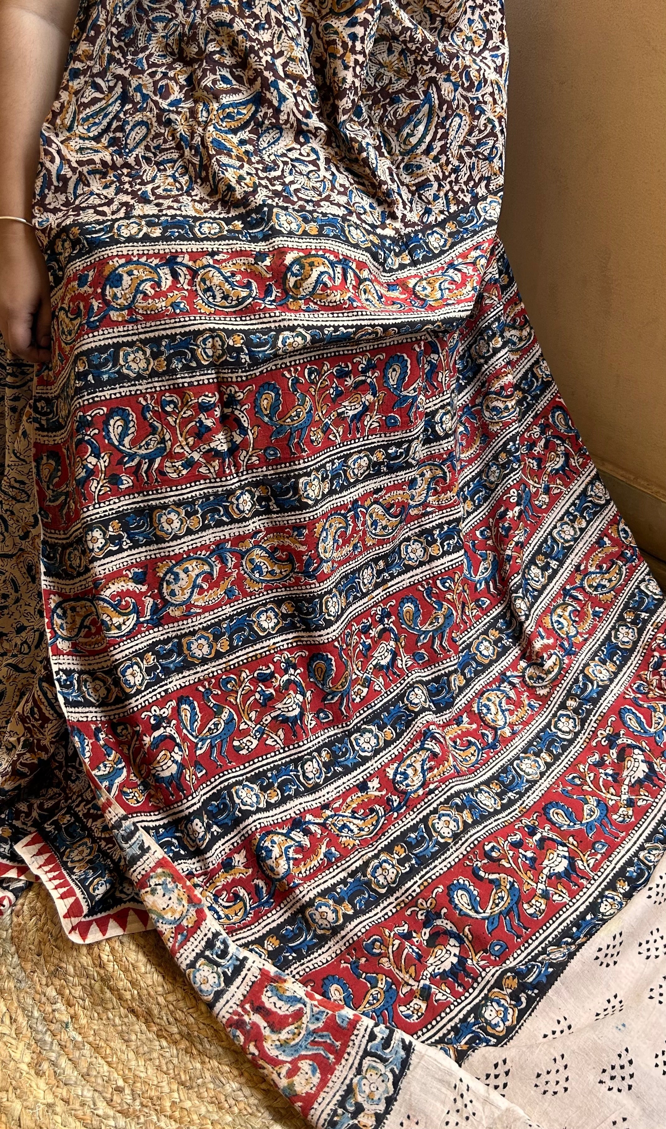 Kalamkari cotton saree 3