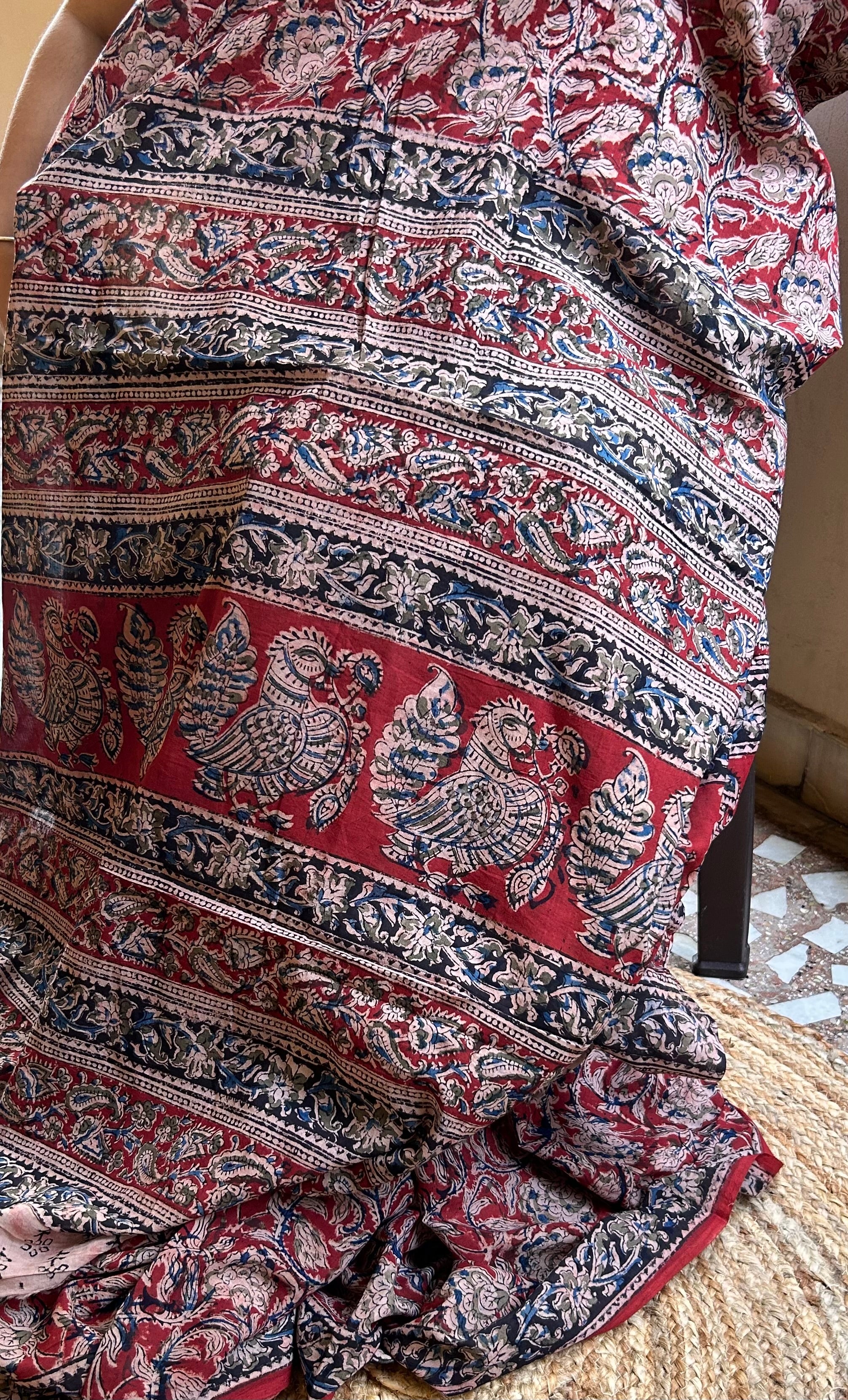 Kalamkari cotton saree 1