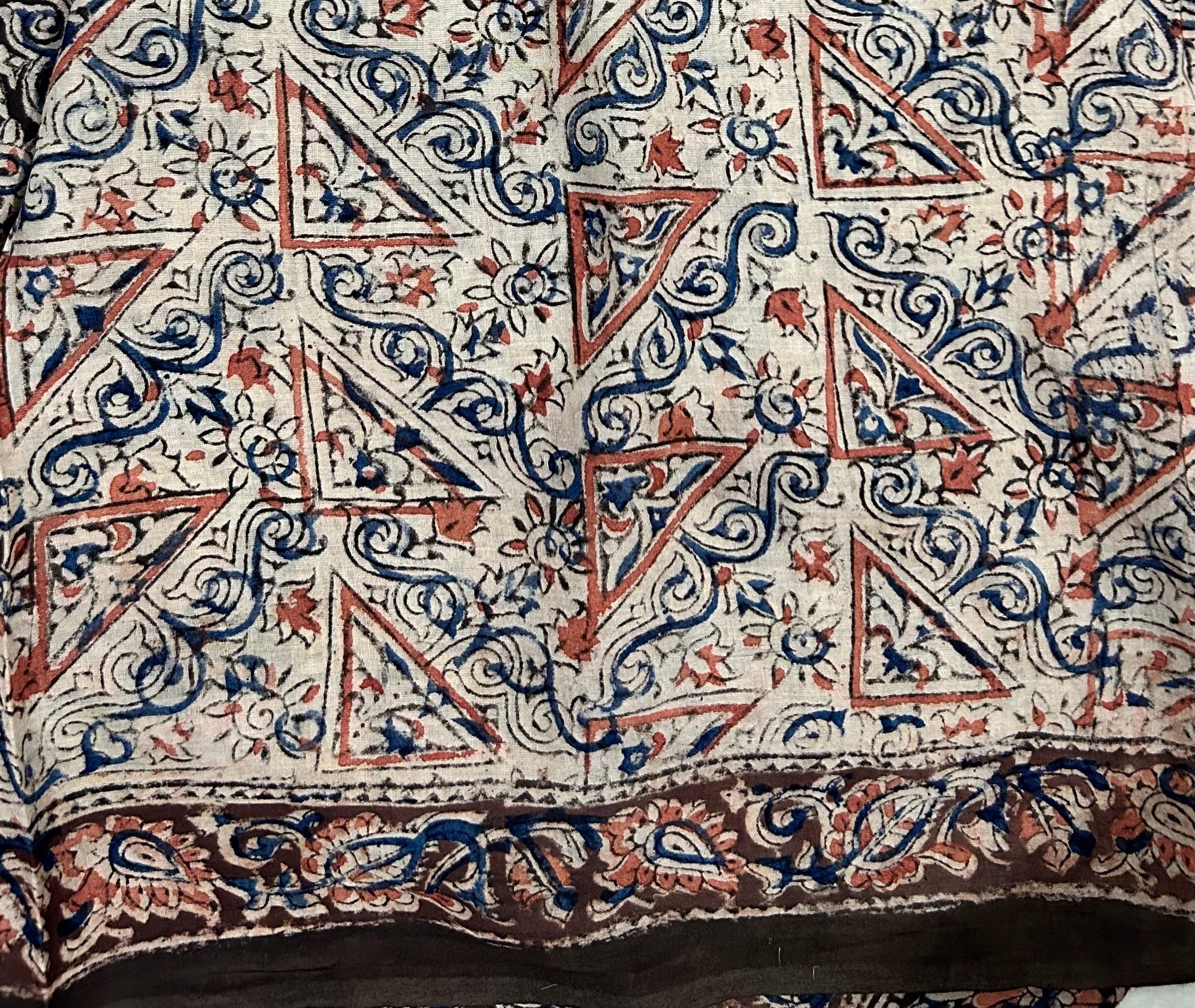 Kalamkari cotton saree 7