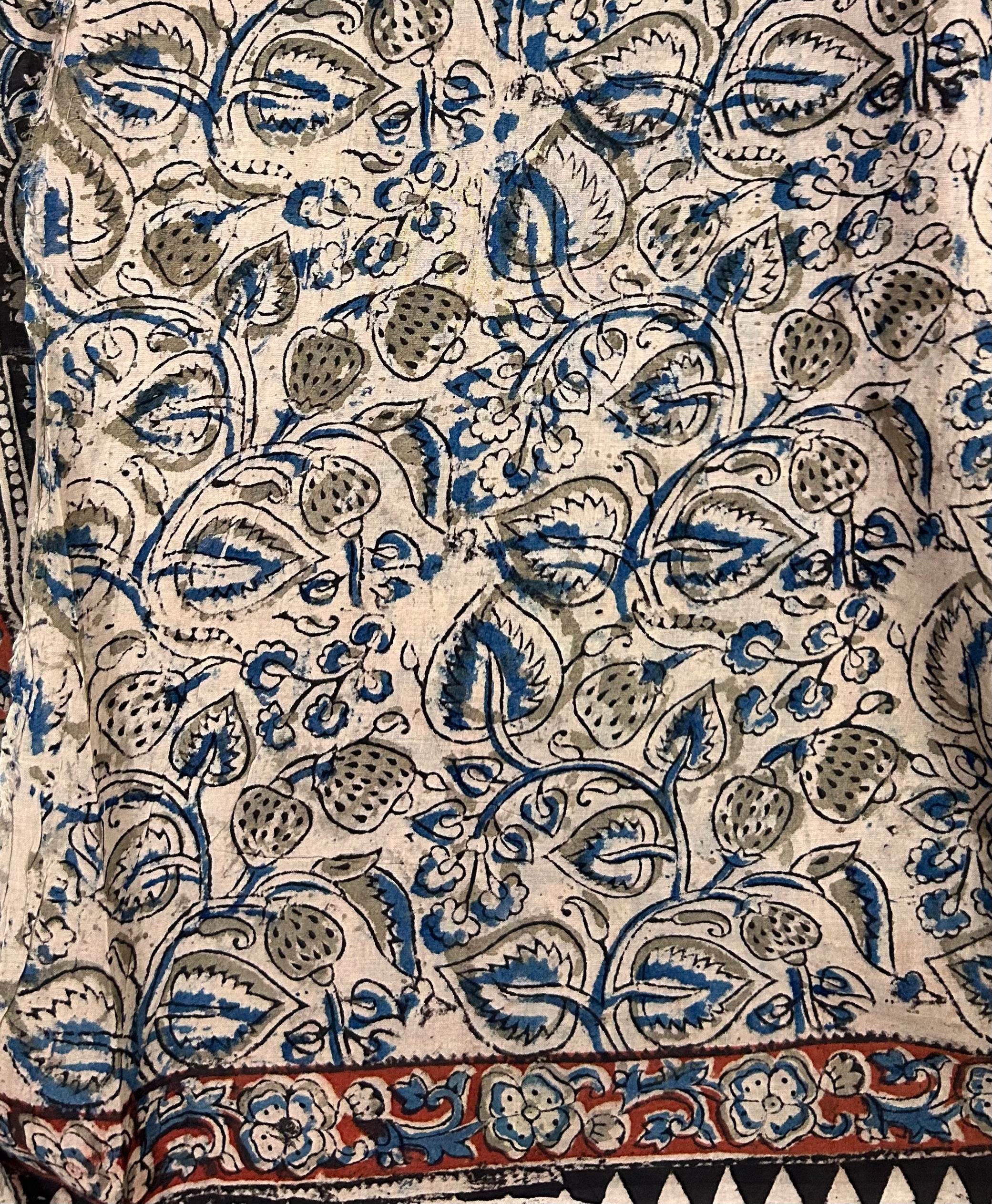 Kalamkari cotton saree 6