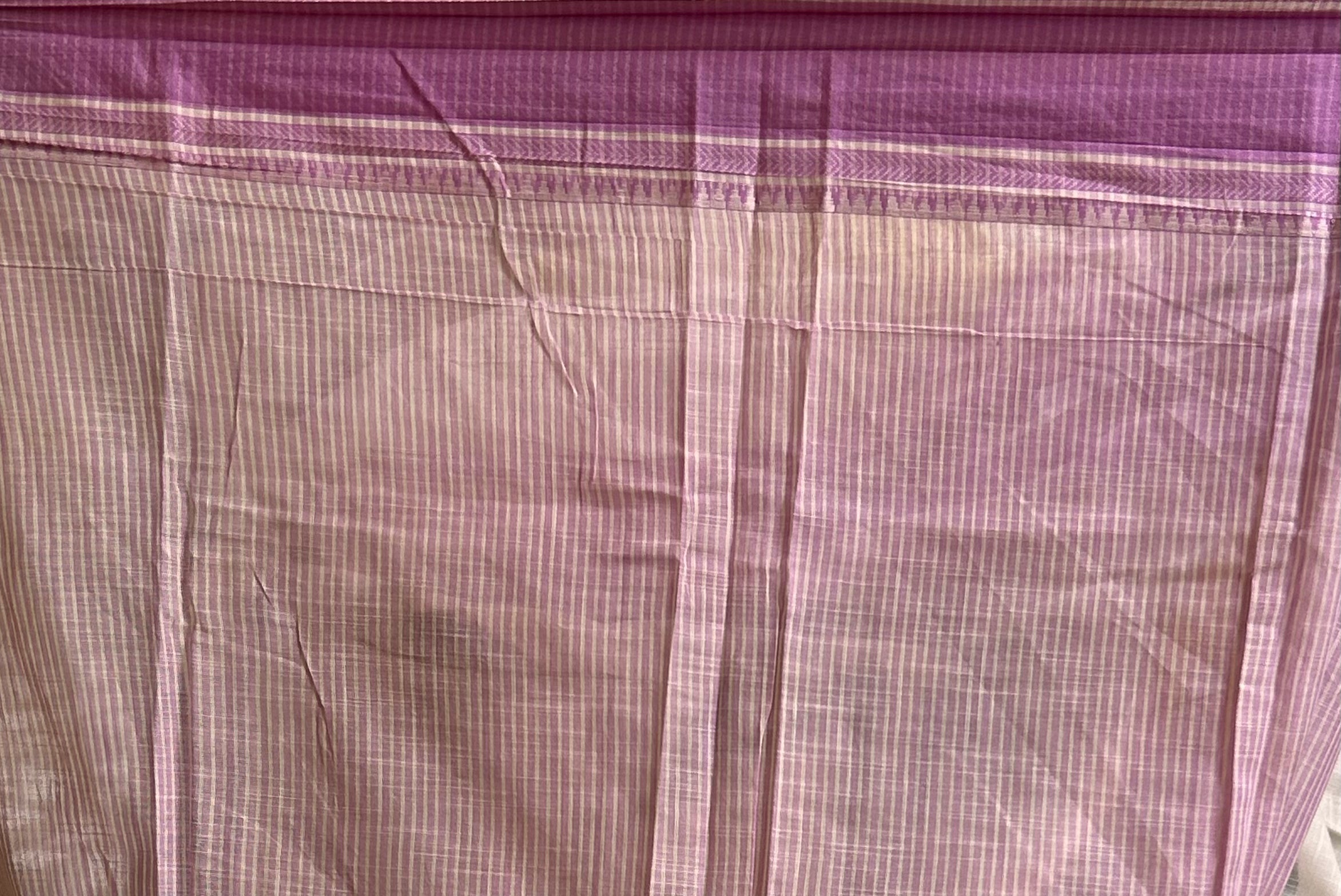 Eco Printed Mangalagiri Cotton Saree - 2