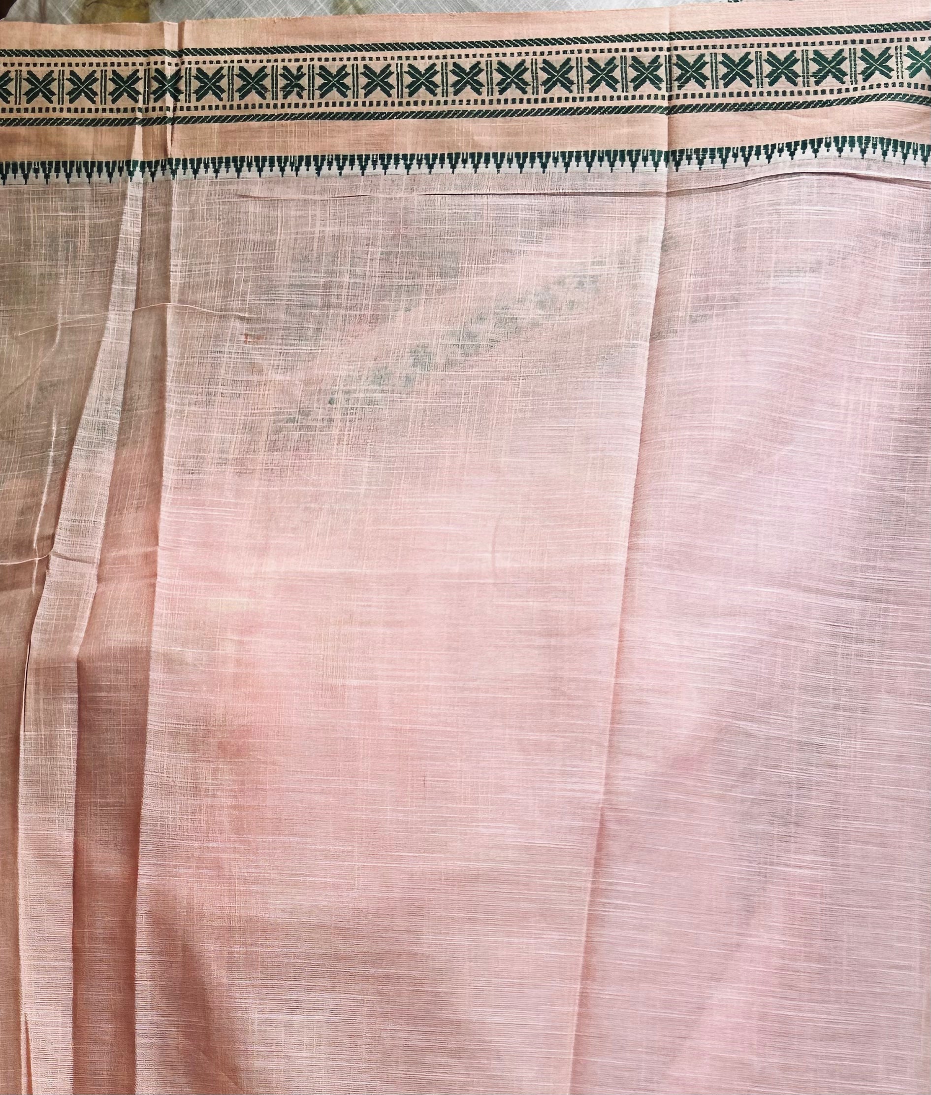 Eco Printed Mangalagiri Cotton Saree - 5