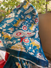 Blue Pure Bishanpuri Silk Saree