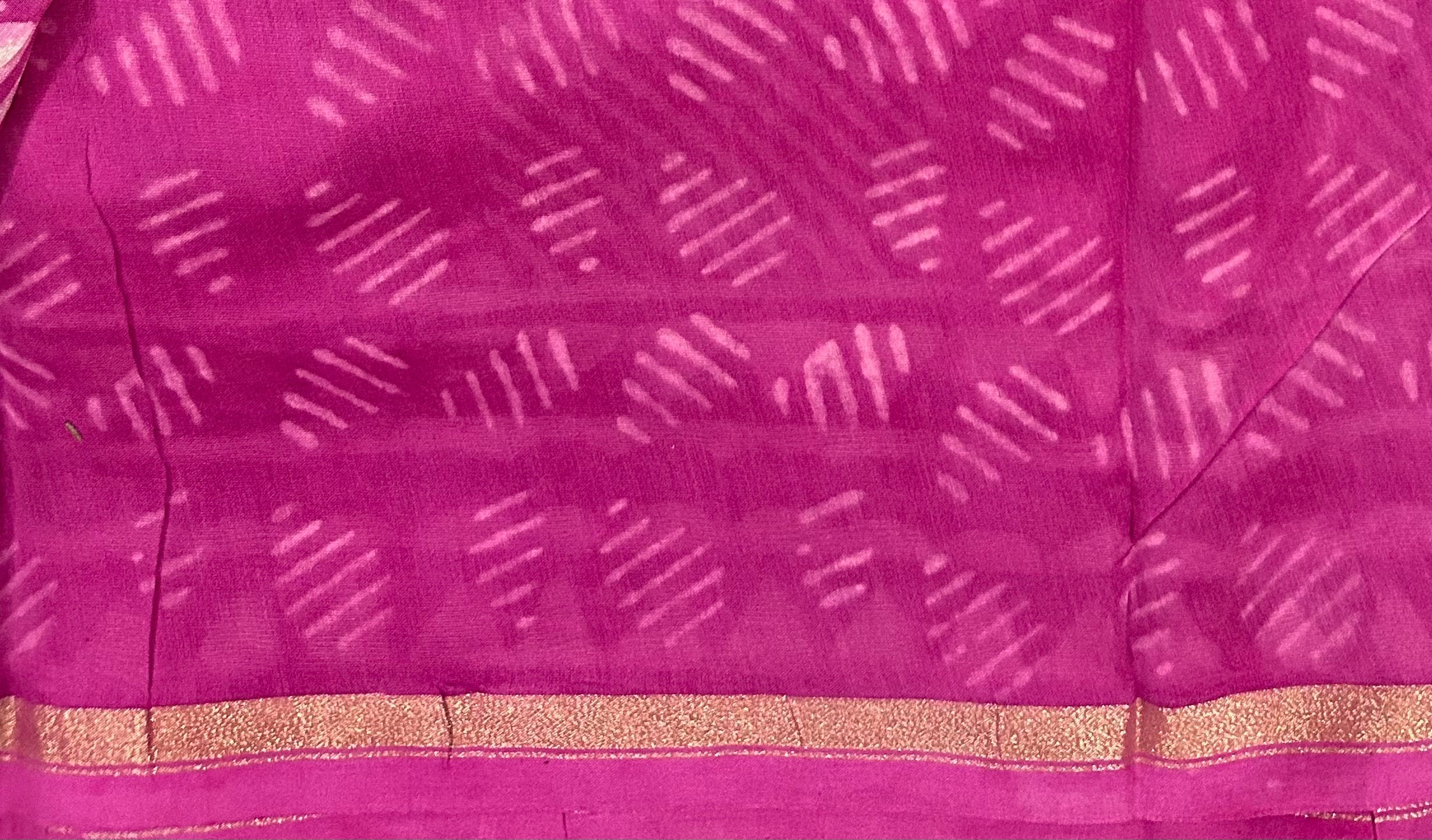 Pink Maheshwari Silk Cotton Saree
