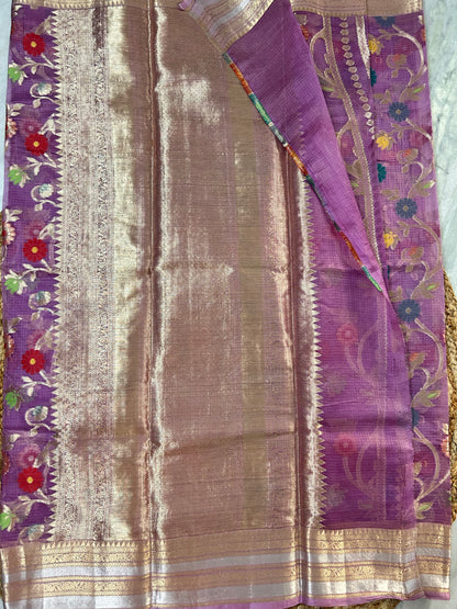 Lavender Silk Kota