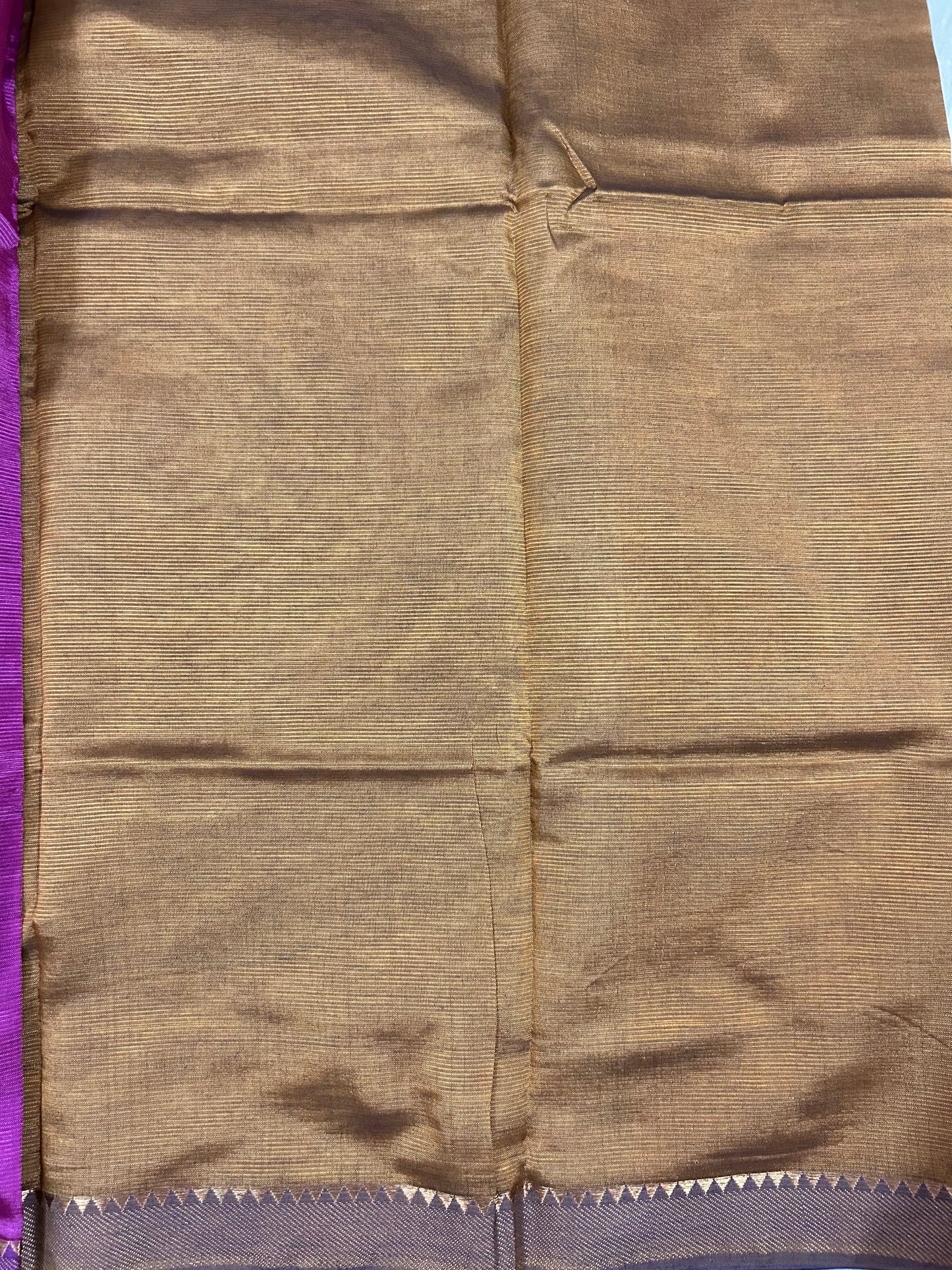 Purple Mangalagiri Saree