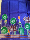Purple Bishnupuri Silk Saree